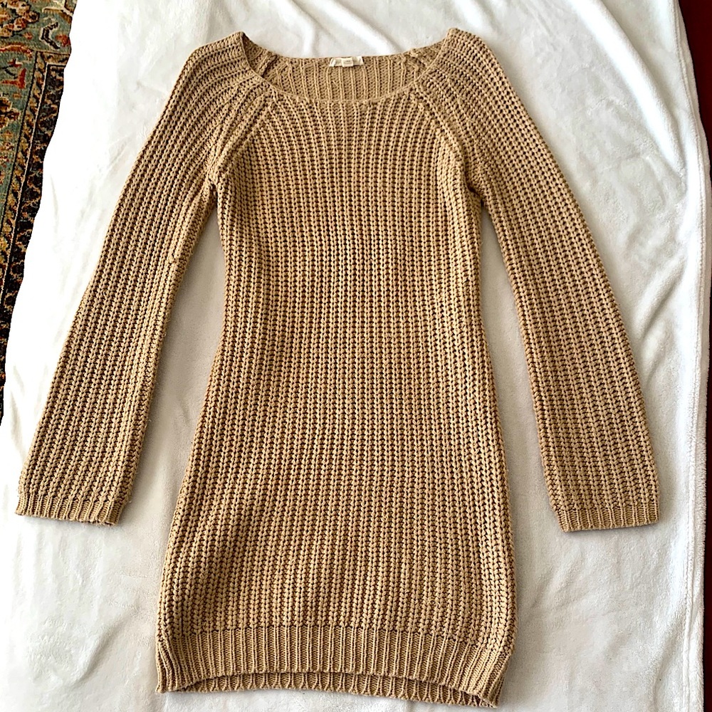 Urban Outfitters sweater dress with keyhole back